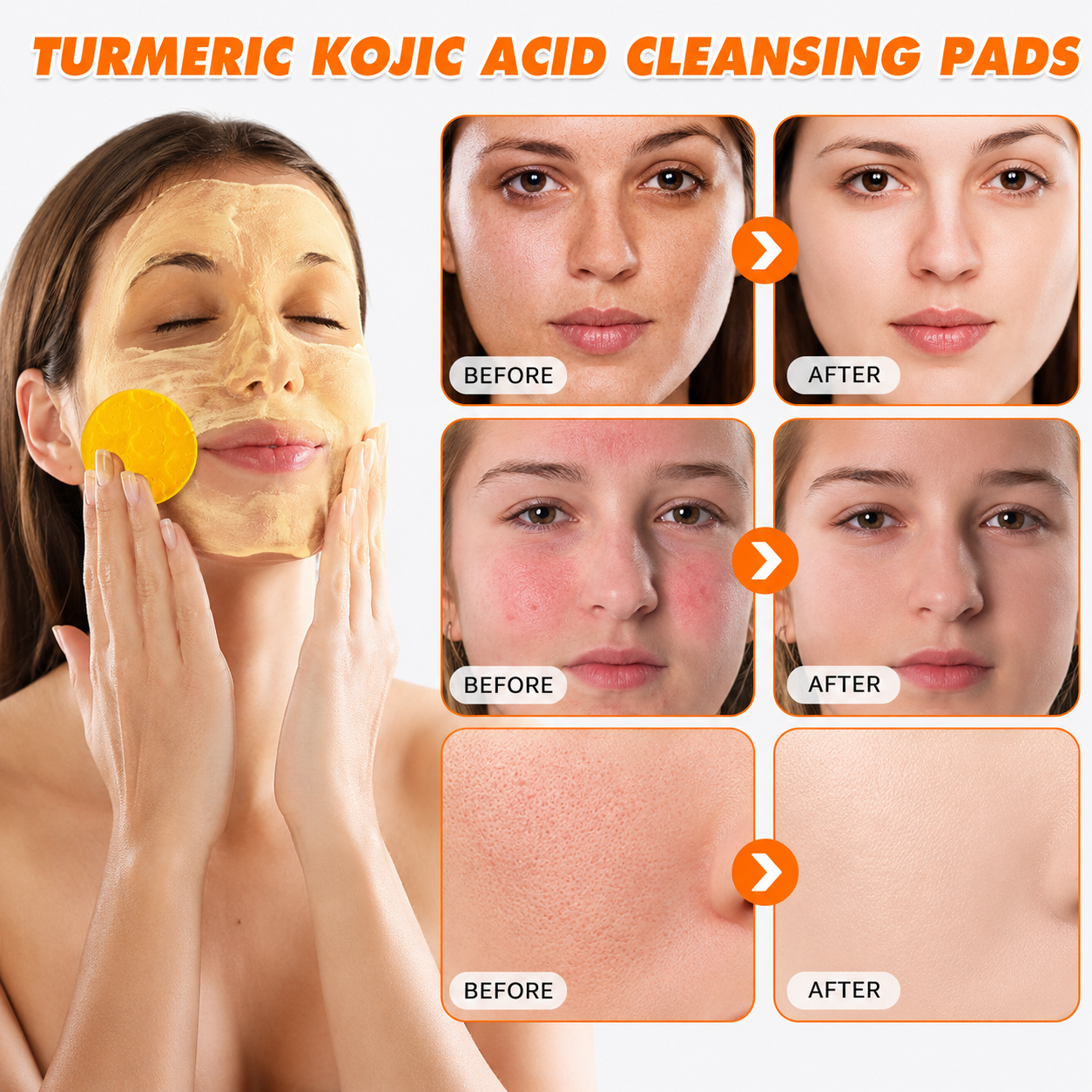 Prionne Turmeric Kojic Glow Pads