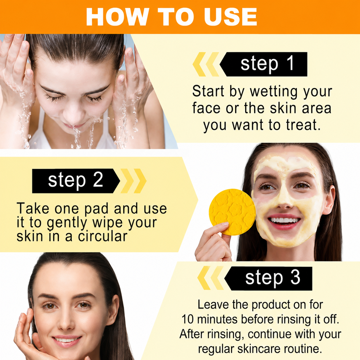 Prionne Turmeric Kojic Glow Pads
