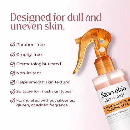 Body Peel Spray - Kojic + Turmeric