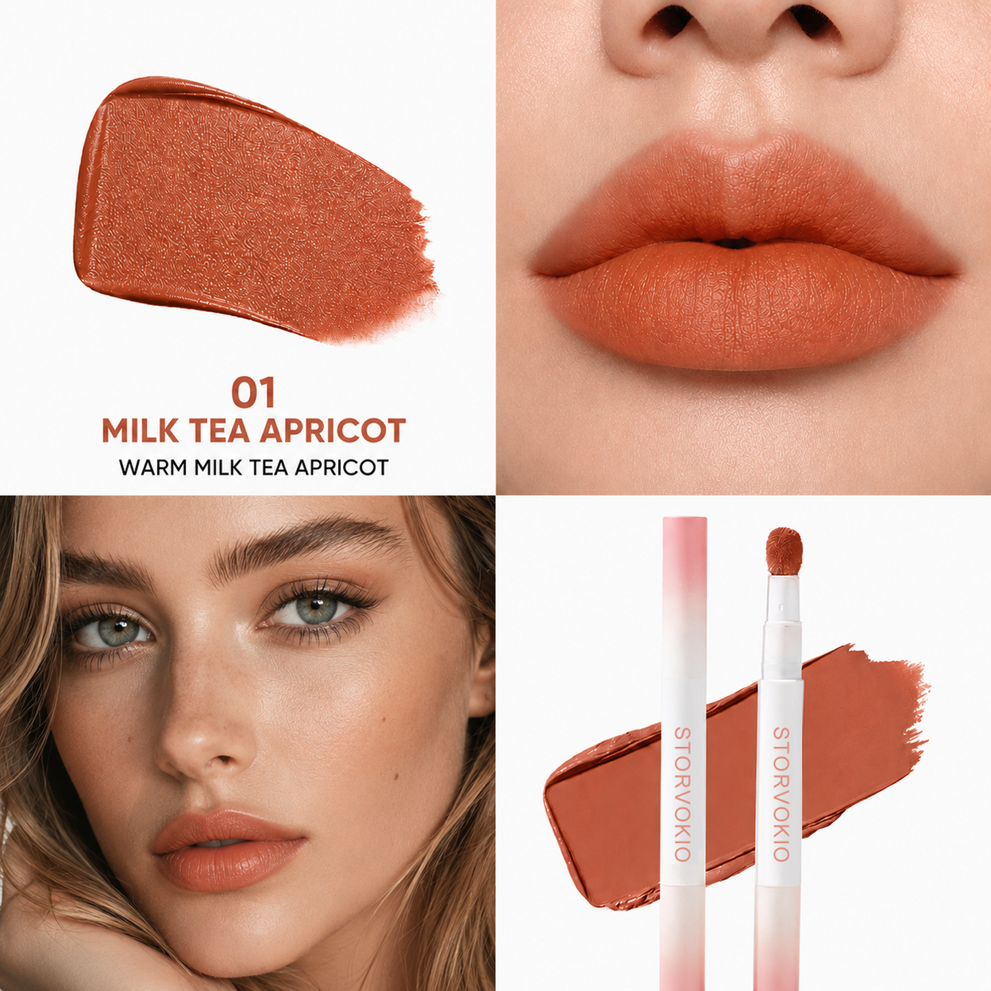 ⏰ Last Day Only! 🎁 Buy 1 Get 1 FREE — Cushion Lip Powder Cream