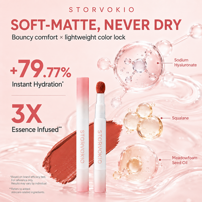 ⏰ Last Day Only! 🎁 Buy 1 Get 1 FREE — Cushion Lip Powder Cream