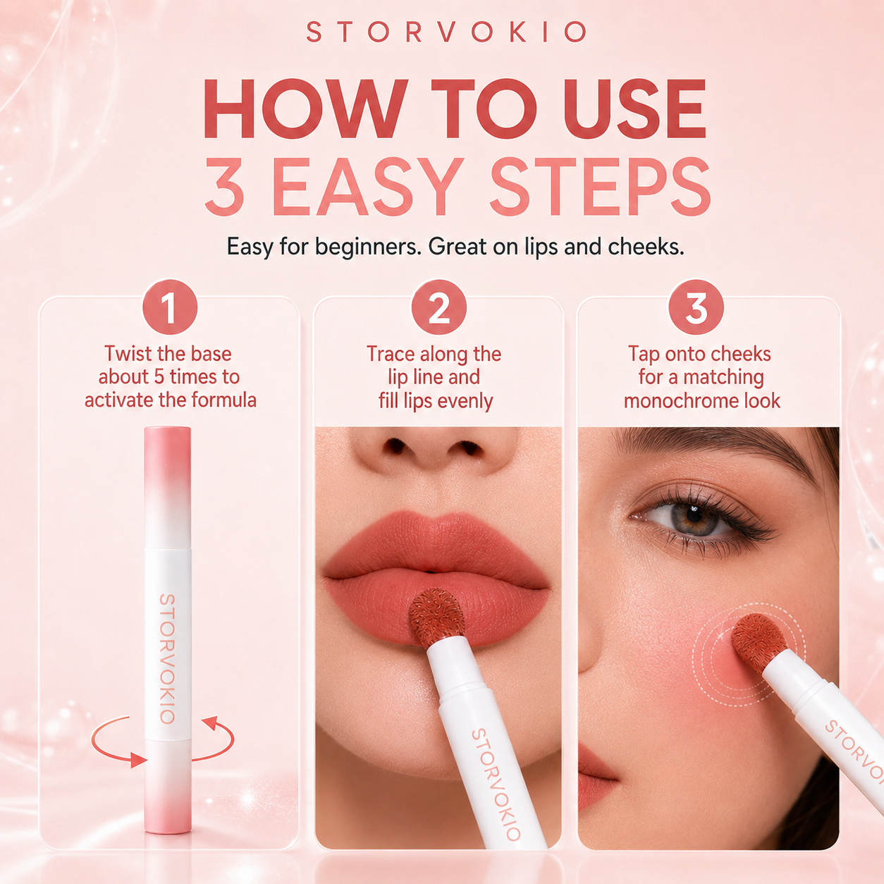 ⏰ Last Day Only! 🎁 Buy 1 Get 1 FREE — Cushion Lip Powder Cream