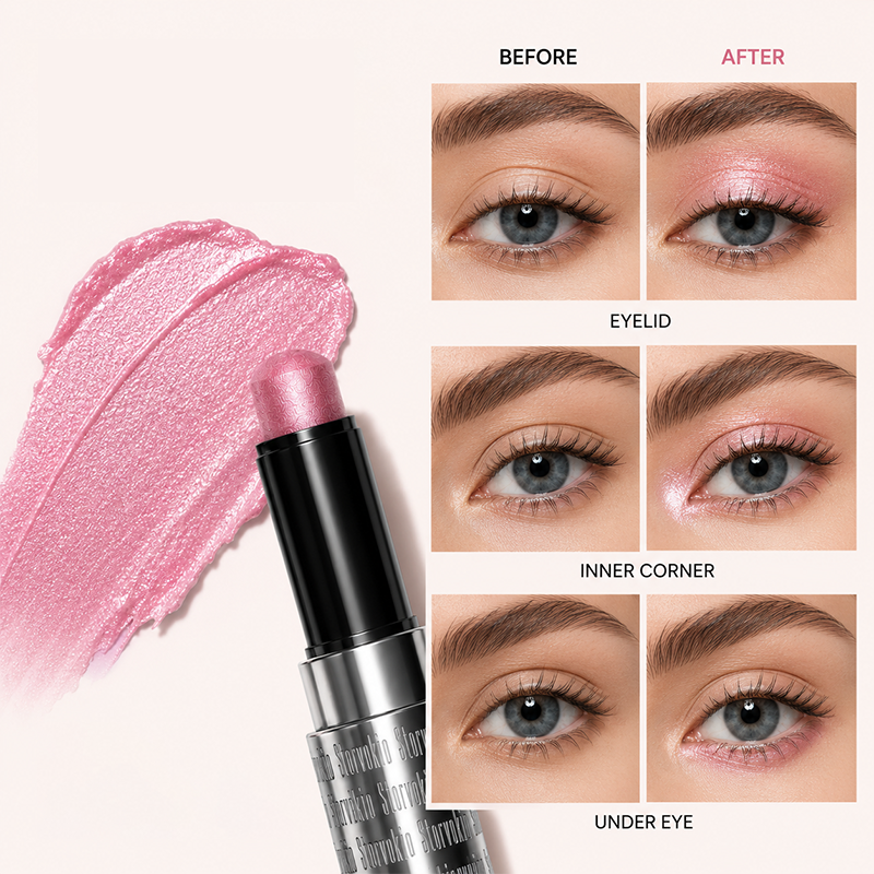 ✨ Storvokio Gel Eyeshadow✨ Stick Stick for Versatile Looks and Easy Application