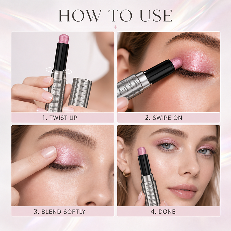 ✨ Storvokio Gel Eyeshadow✨ Stick Stick for Versatile Looks and Easy Application