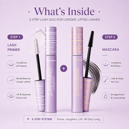 ✨Storvokio Mascara & Lash Primer