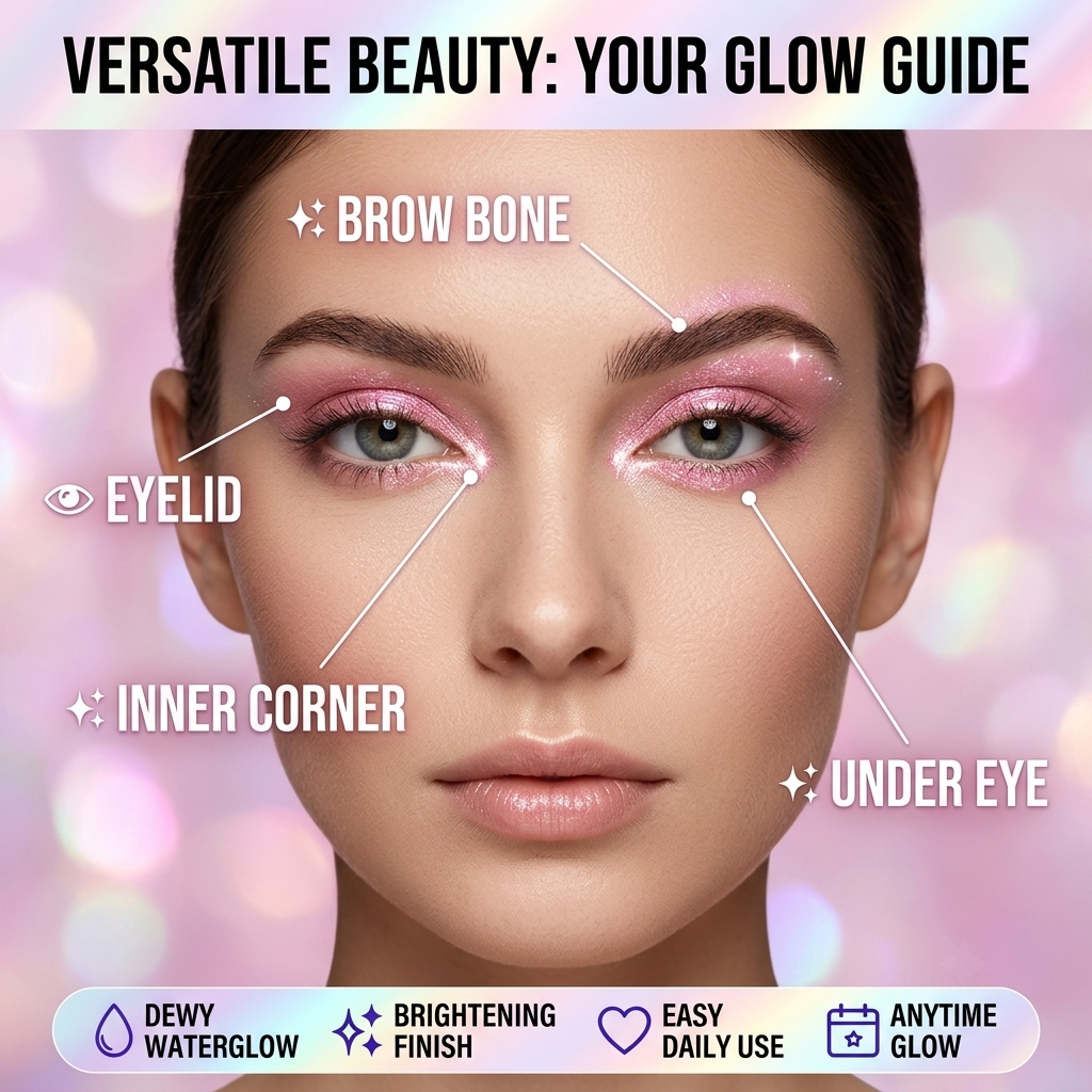 ✨ Storvokio Gel Eyeshadow✨ Stick Stick for Versatile Looks and Easy Application