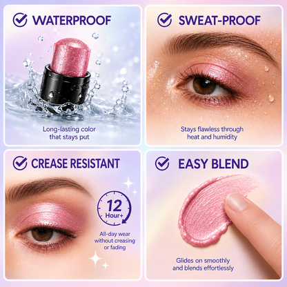 ✨ Storvokio Gel Eyeshadow✨ Stick Stick for Versatile Looks and Easy Application