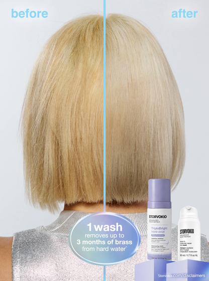 STORVOKIO TripleBright oxidation defense purple shampoo