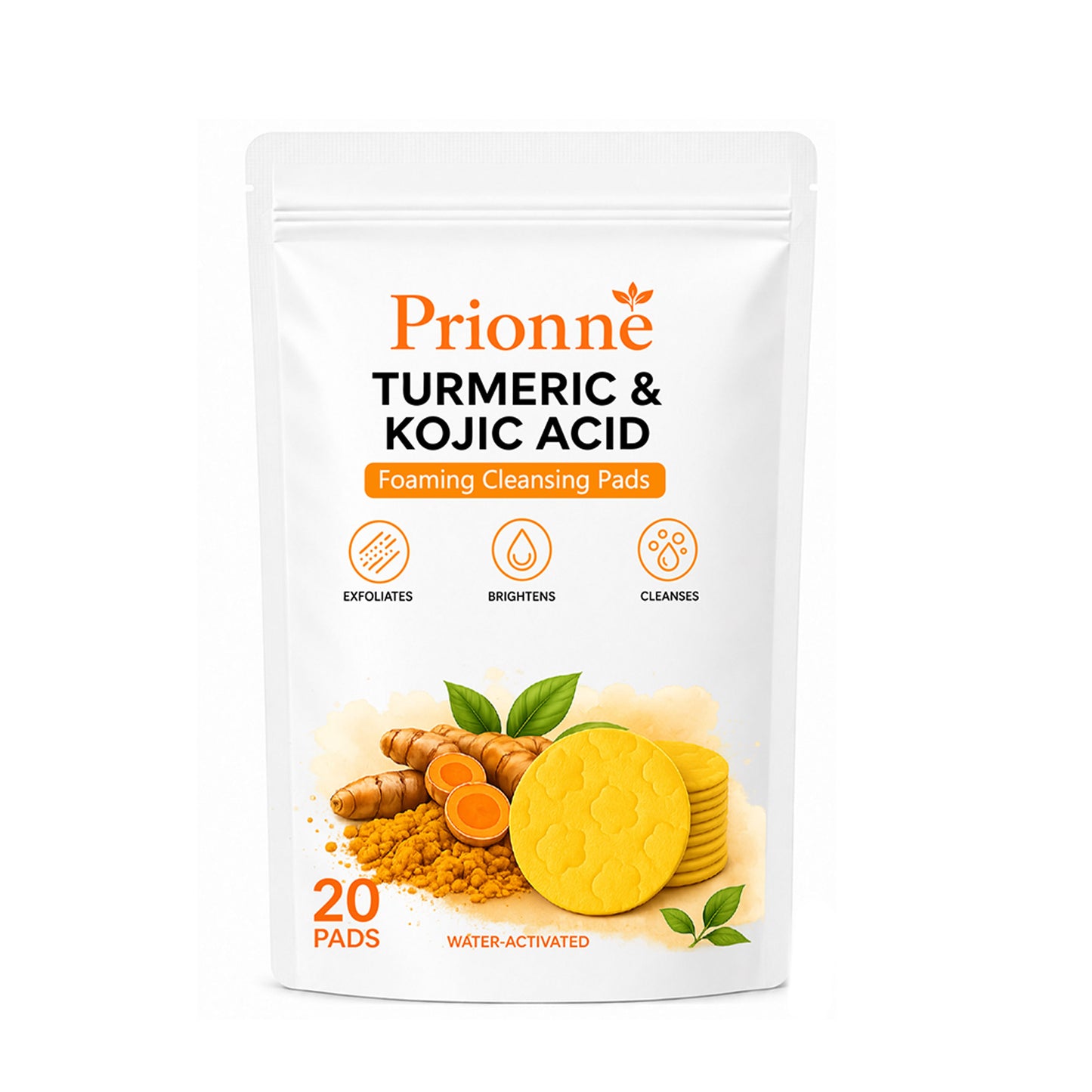 Prionne Turmeric Kojic Glow Pads