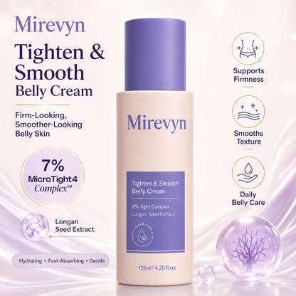 ✨ Reveal Firmer, Smoother-Looking Skin with Mirevyn Belly Cream