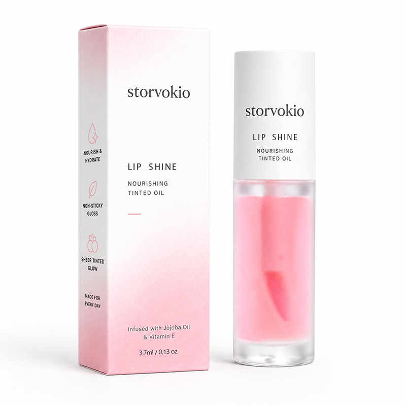 Last Day Buy 1 Get 1 Free ✨ storvokio Apple Lip Oil |Glossy Lip Stain, Tinting & Long Lasting