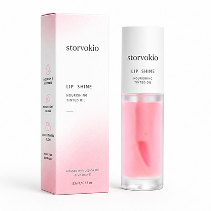 Last Day Buy 1 Get 1 Free ✨ storvokio Apple Lip Oil |Glossy Lip Stain, Tinting & Long Lasting