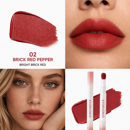 ⏰ Last Day Only! 🎁 Buy 1 Get 1 FREE — Cushion Lip Powder Cream