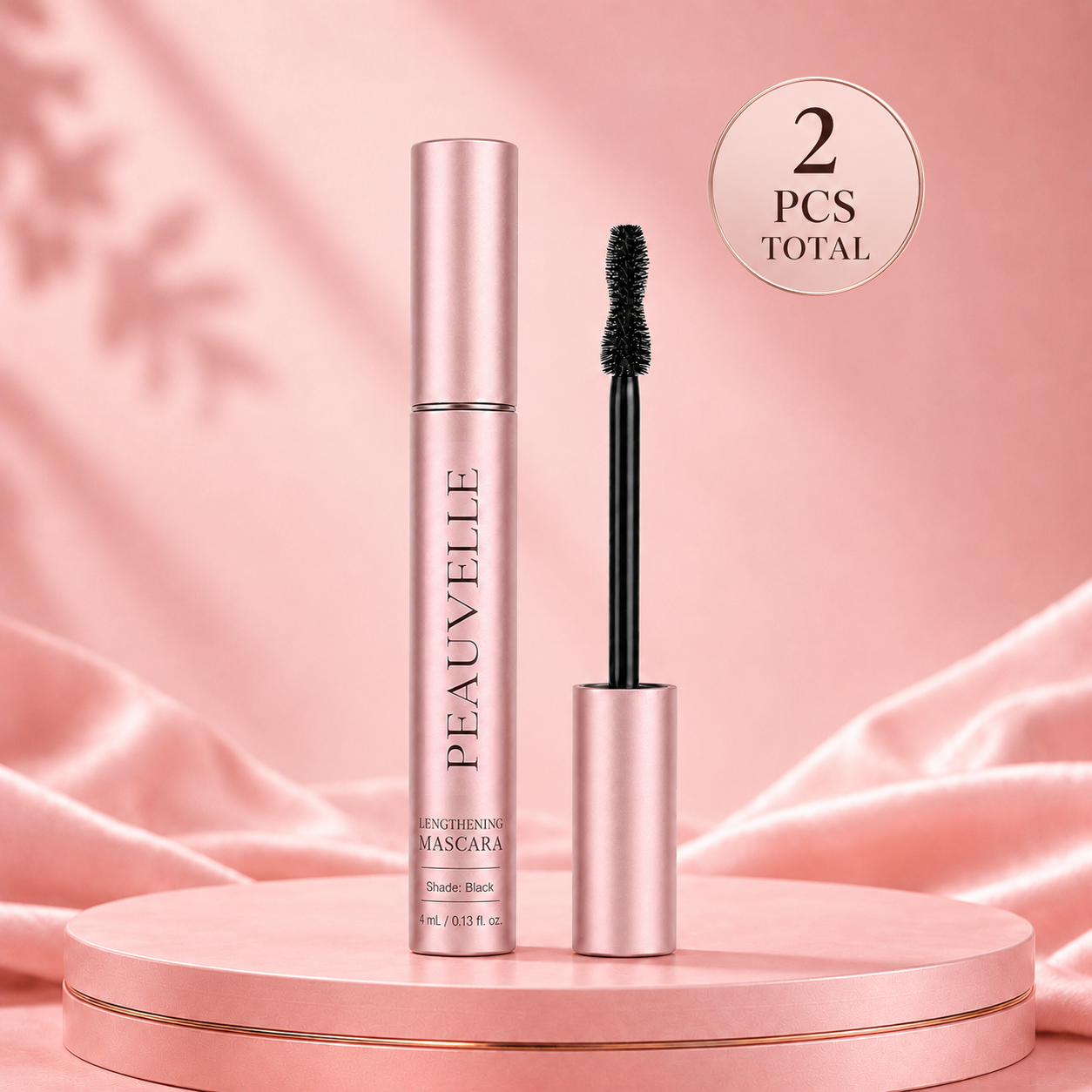 ⚡Last Day Buy 1 Get 1 Free❤️‍🔥Peauvelle Lengthening & Volumizing Mascara