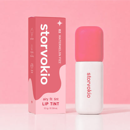 ⏰ LAST DAY ONLY! BOGO FREE 🎁 Storvokio 2-in-1 Velvet Matte Lip & Cheek Tint