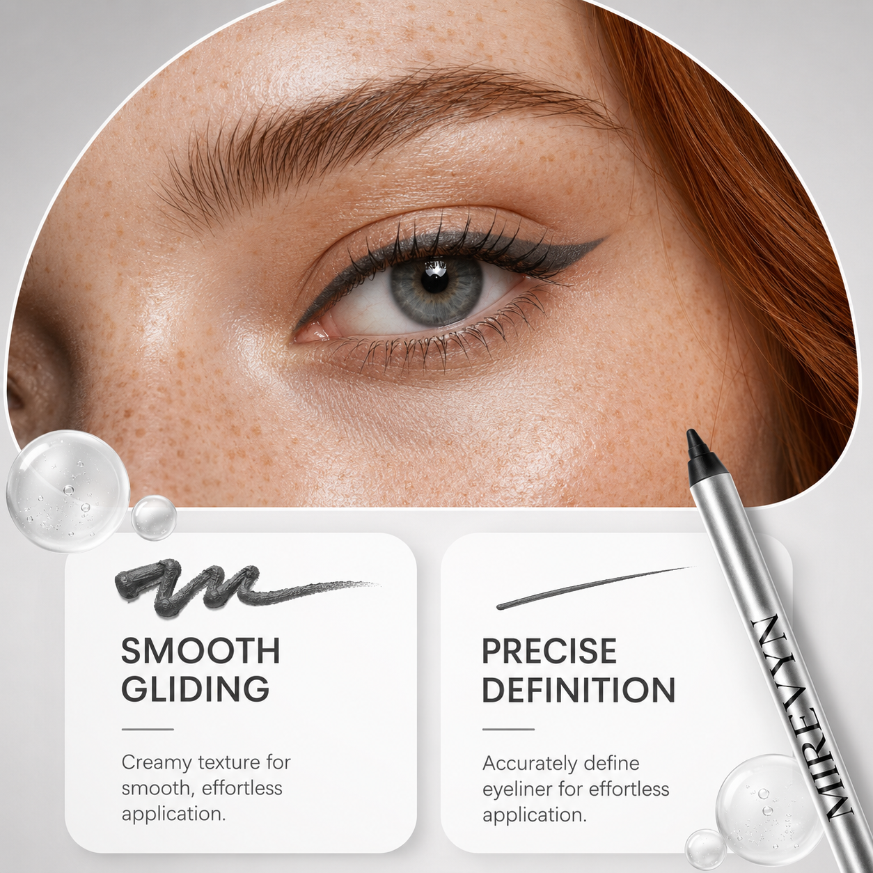 Define Every Look with Mirevyn Black Truffle Waterproof Eyeliner
