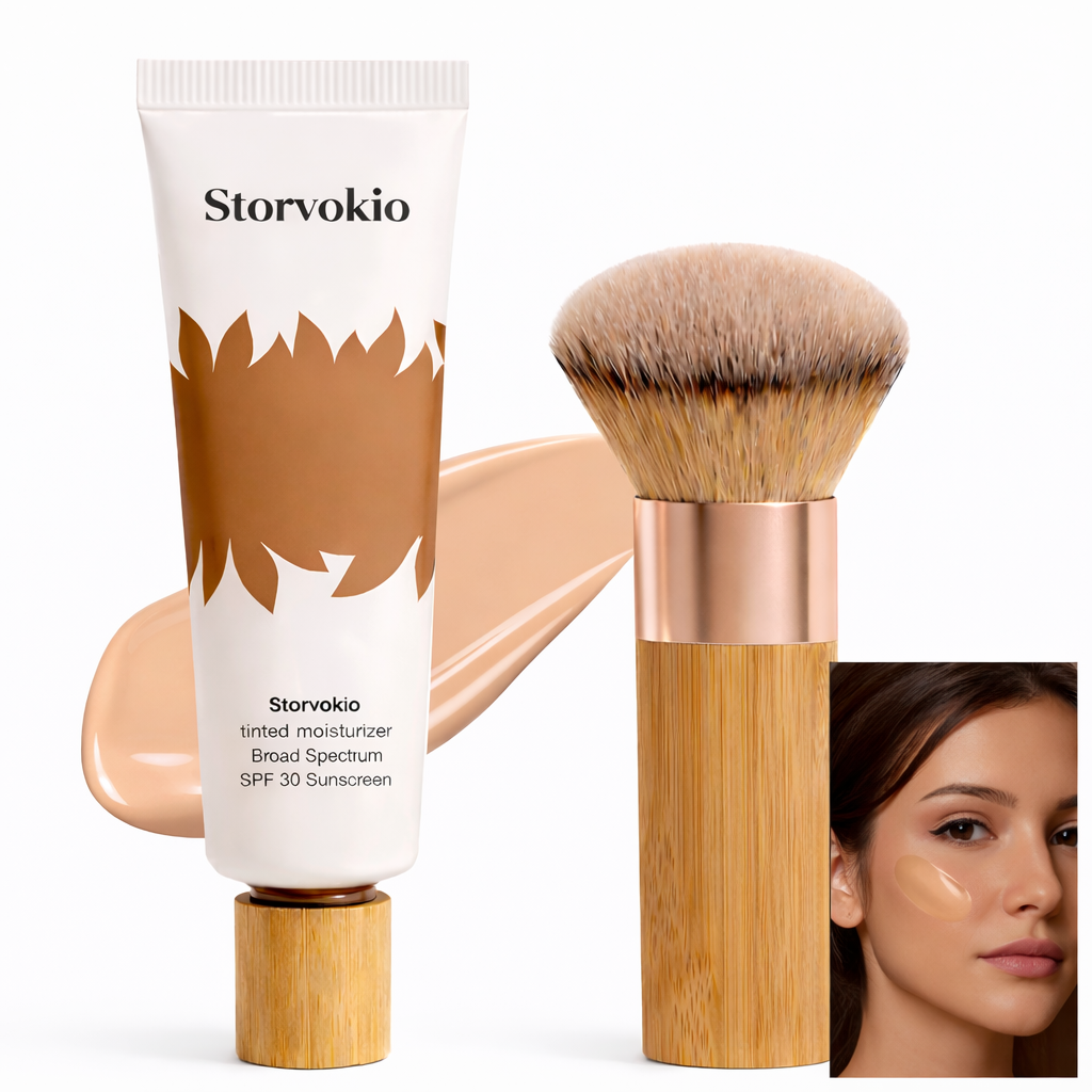 Moisturizing Concealer Cream SPF 30+ ✨ FREE Brush 🖌️💖