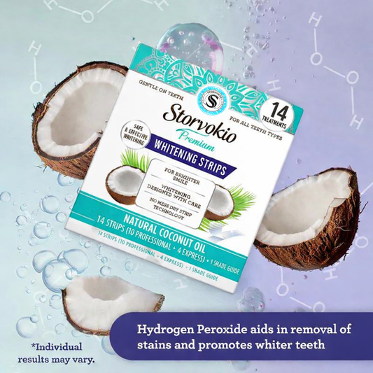 Storvokio Whitening Strips Designed for a Fresh, Confident Smile ✨🦷