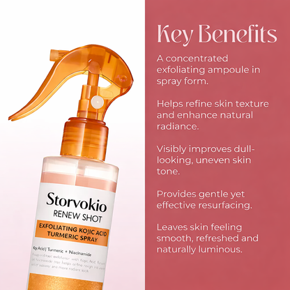 Body Peel Spray - Kojic + Turmeric