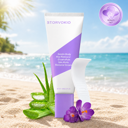 STORVOKIO Bikini Pain-Free Hair Removal Cream for Sensitive Skin
