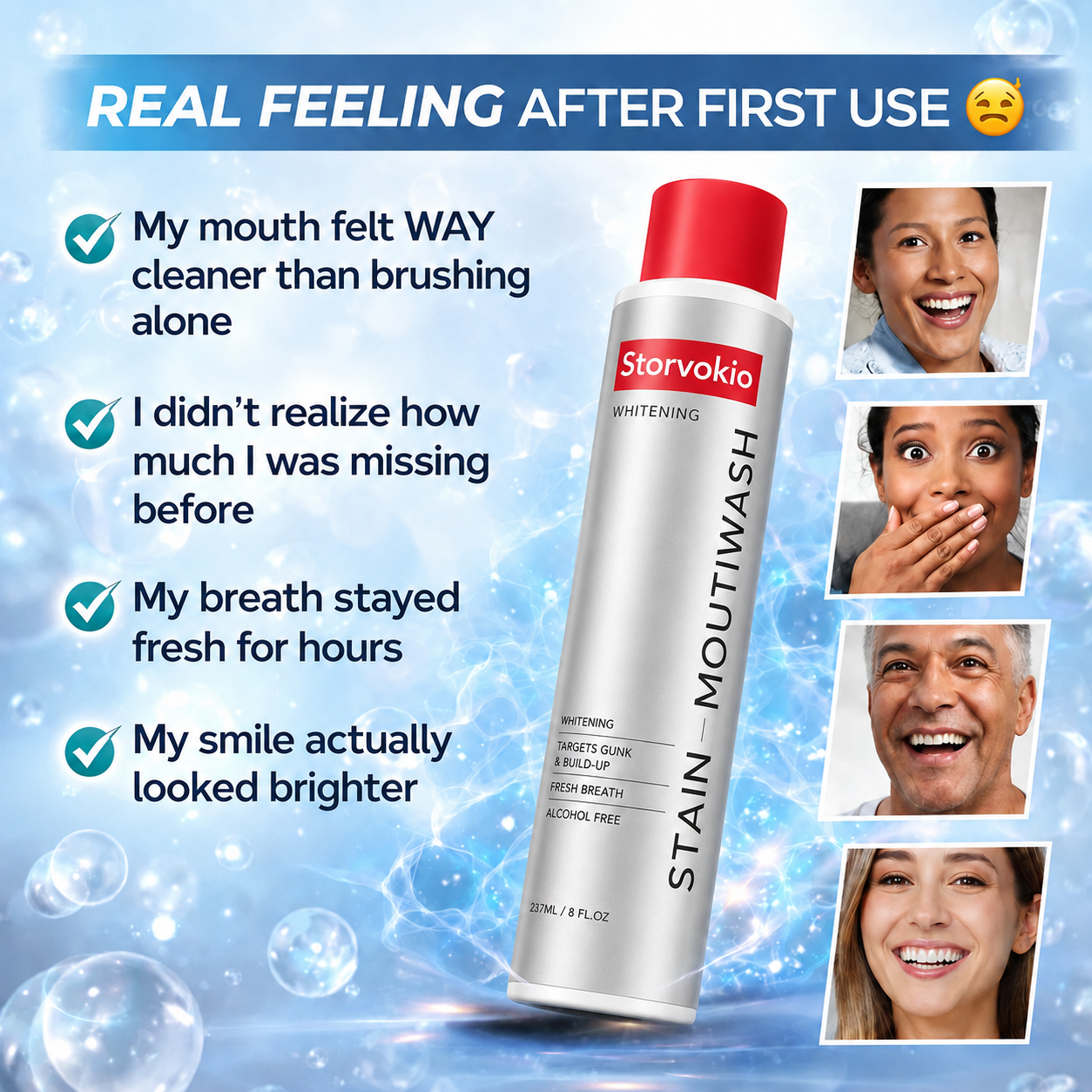 ✨ Storvokio Mouthwash｜Not Just Fresh Breath — A Truly Deep Clean Feeling 🦷💜