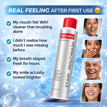✨ Storvokio Mouthwash｜Not Just Fresh Breath — A Truly Deep Clean Feeling 🦷💜