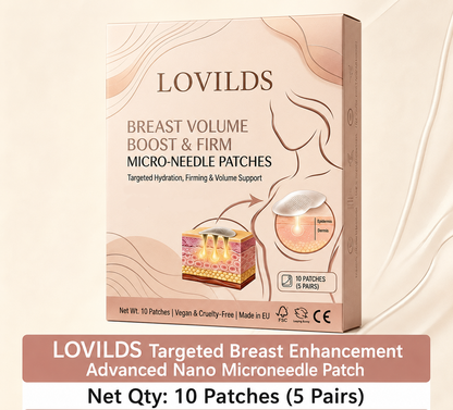 💥LOVILDS 🥛 Targeted Breast Enhancement Advanced Nano Microneedle Patch💃