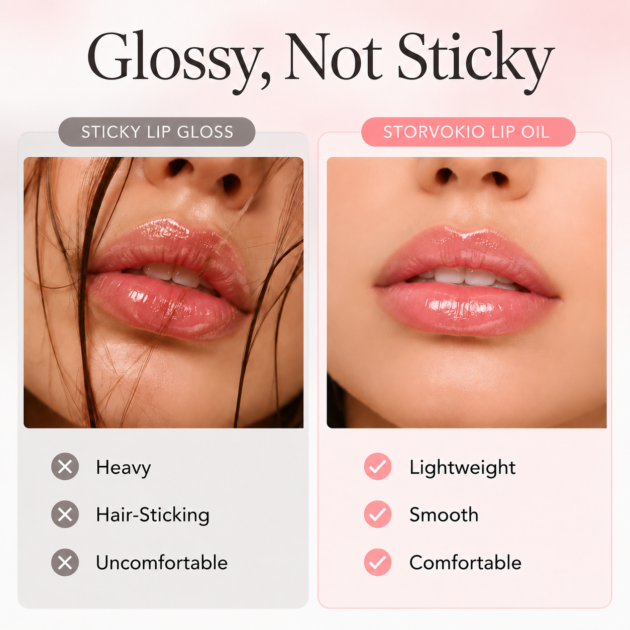 Last Day Buy 1 Get 1 Free ✨ storvokio Apple Lip Oil |Glossy Lip Stain, Tinting & Long Lasting