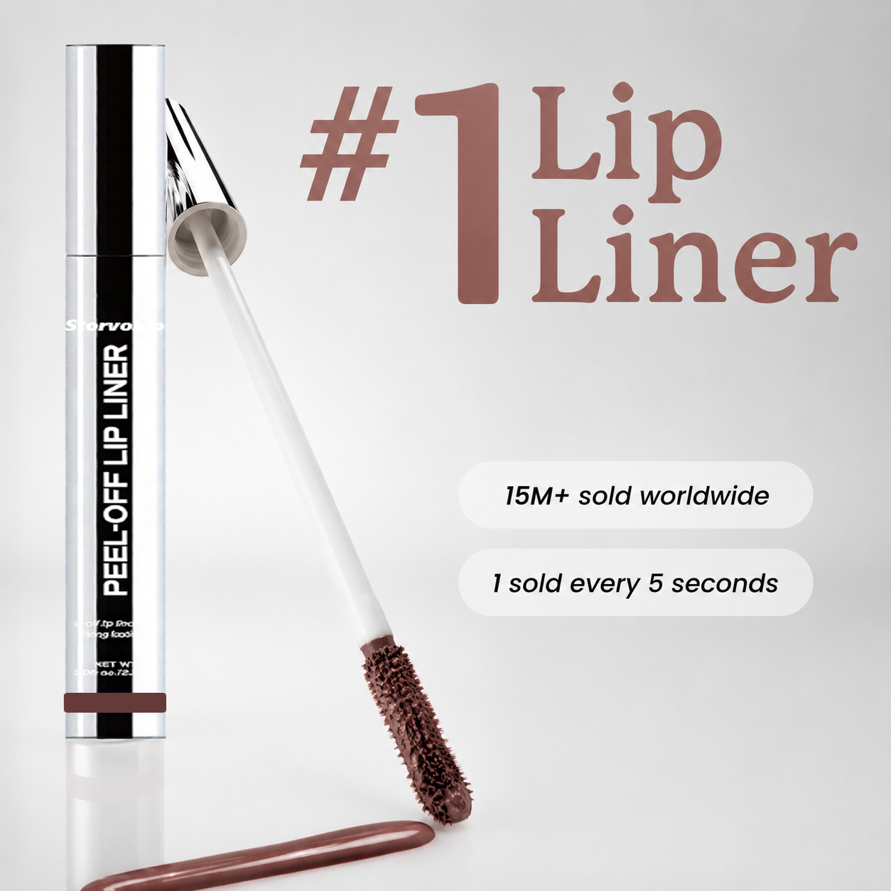 ⏰ Last Day Only! 🎁 Buy 1 Get 1 FREE — STORVOKIO Peel-Off Lip Liner