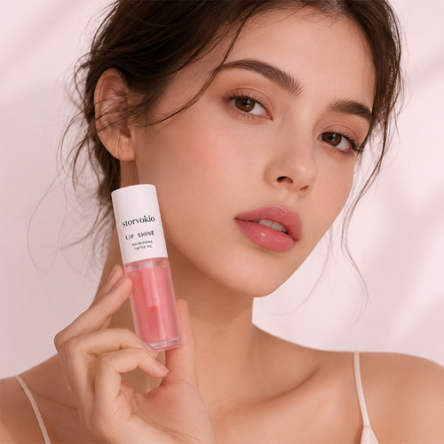 Last Day Buy 1 Get 1 Free ✨ storvokio Apple Lip Oil |Glossy Lip Stain, Tinting & Long Lasting