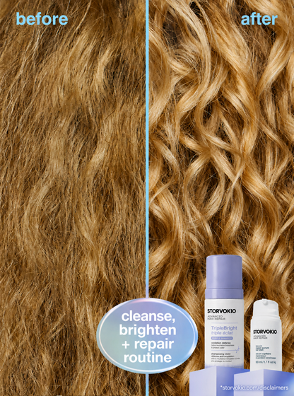 STORVOKIO TripleBright oxidation defense purple shampoo
