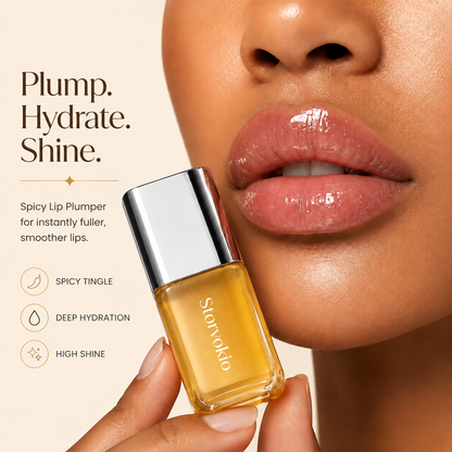 Last Day Buy 1 Get 1 Free🌶️🔥Storvokio Spicy Lip Plumper | Fuller Lips in Minutes