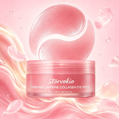 PDRN Pink Caffeine Collagen Eye Patch for Night Care