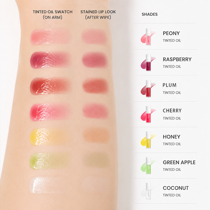 Last Day Buy 1 Get 1 Free ✨ storvokio Apple Lip Oil |Glossy Lip Stain, Tinting & Long Lasting