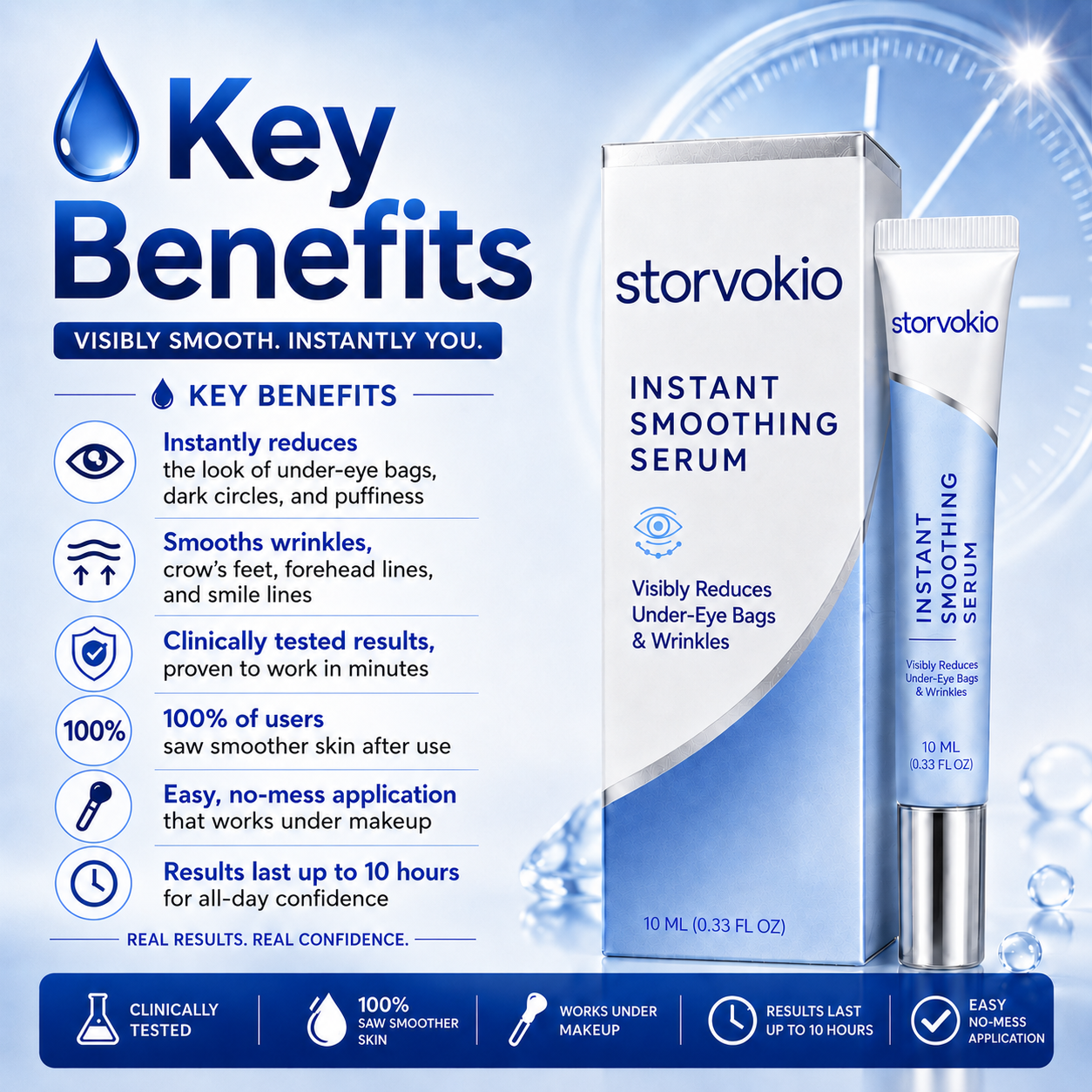 STORVOKIO Smooth, Brighter-Looking Eyes in Just 10 Minutes