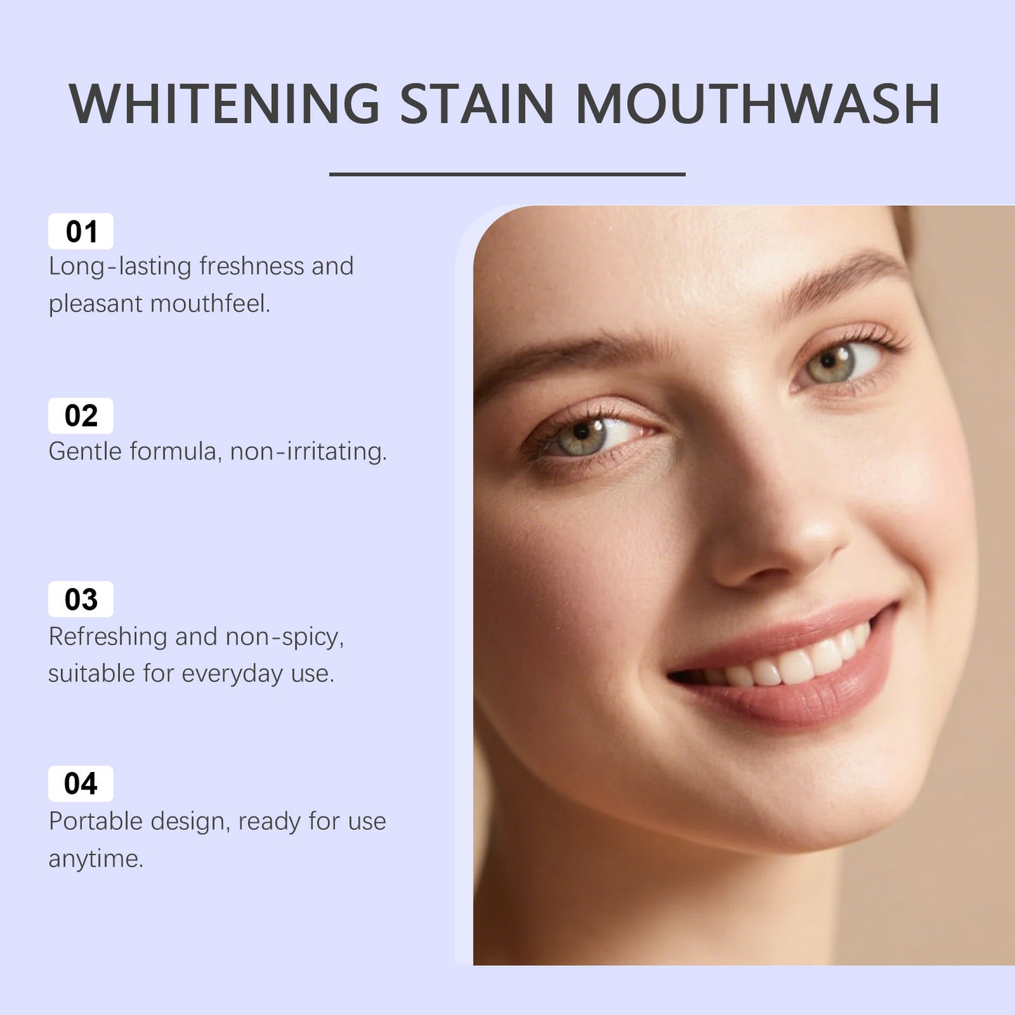 Helps Lift Stains, Wash Away Visible Debris, and Freshen Breath Instantly 🌿✨