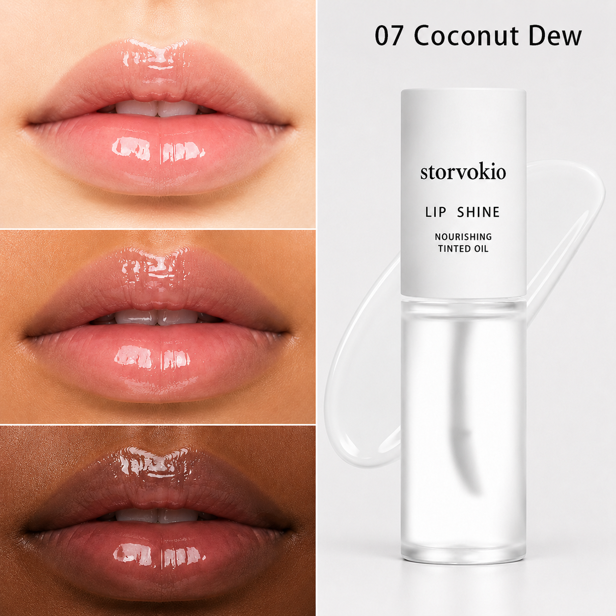 Last Day Buy 1 Get 1 Free ✨ storvokio Apple Lip Oil |Glossy Lip Stain, Tinting & Long Lasting