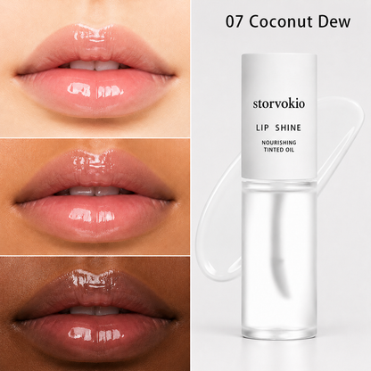 Last Day Buy 1 Get 1 Free ✨ storvokio Apple Lip Oil |Glossy Lip Stain, Tinting & Long Lasting