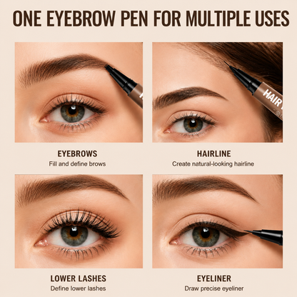 Last Day Buy 1 Get 1 Free🔥Storvokio Waterproof Hair-Like Brow Pen – Smudge-Proof, Long-Lasting Natural Eyebrow Pencil