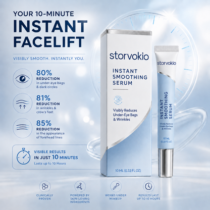 STORVOKIO Smooth, Brighter-Looking Eyes in Just 10 Minutes